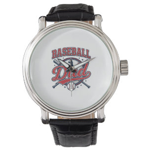 Vintage Baseball Dad Shirt Design_1 Watch