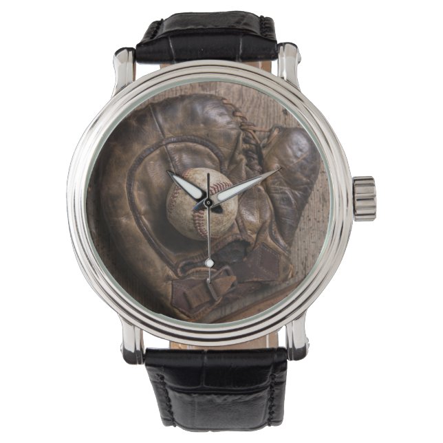 Vintage Baseball Equipment Watch (Front)