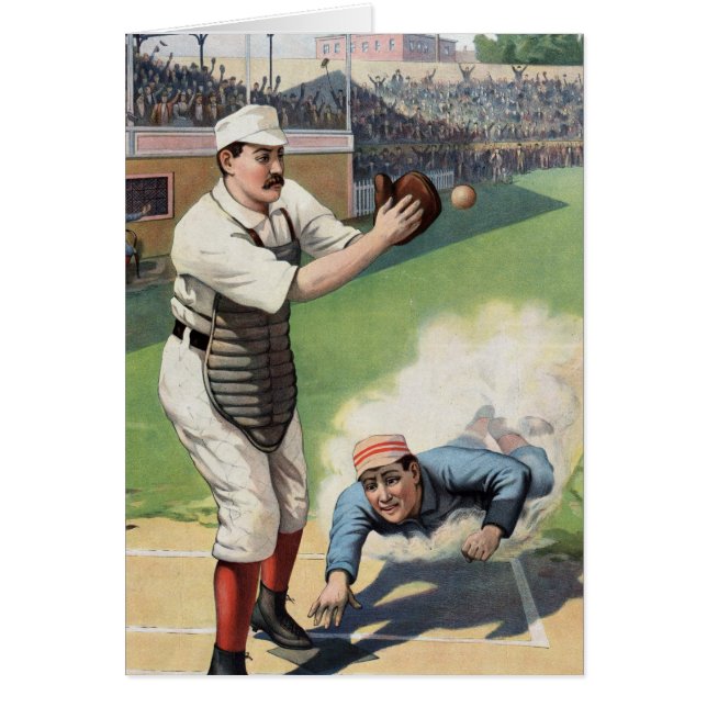 Vintage Baseball Illustration (Front)