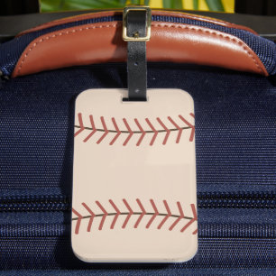 Vintage Baseball Luggage Tag Gift