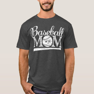 Vintage Baseball Mum 14 Favourite Player Biggest F T-Shirt