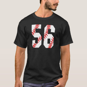 Vintage Baseball Mum  56 Jersey Baseball Favourite T-Shirt
