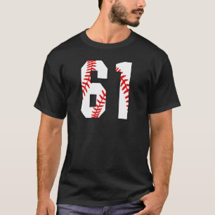 Vintage Baseball Mum 61 Jersey Baseball Favourite T-Shirt