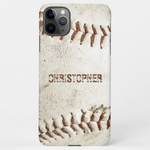 Vintage Baseball Personalised iPhone 11Pro Max Case