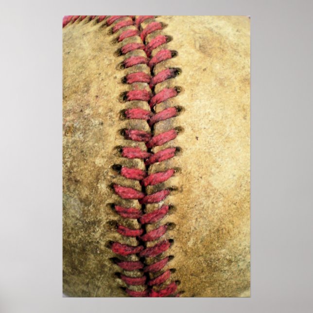 Vintage Baseball Poster (Front)