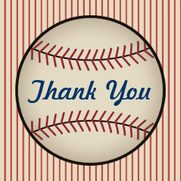 baseball thank you