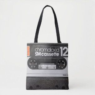 Vintage BASF Cassette: Collector's Item Tote Bag