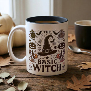 Vintage Basic Witch Halloween Coffee Mug