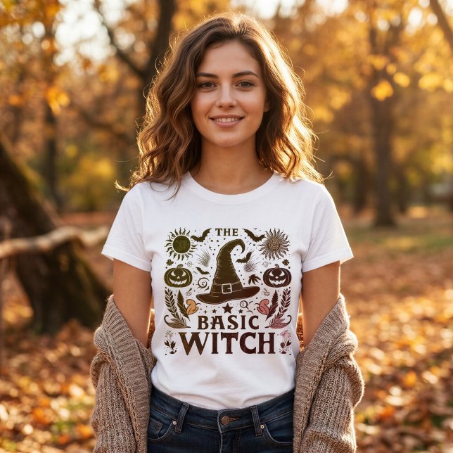 Vintage Basic Witch Spooky Season Apparel T-Shirt (Creator Uploaded)