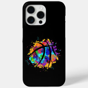 Vintage Basketball Graphic Design  Cool Basketball iPhone 15 Pro Max Case