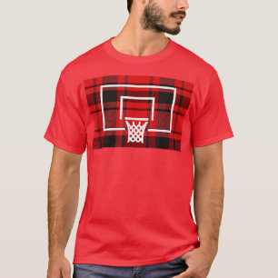 Vintage Basketball Hoops Retro Scottish Cage T-Shirt