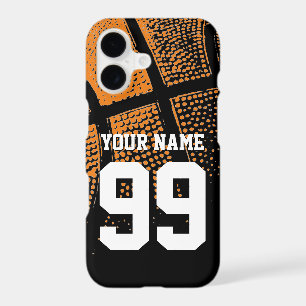 Vintage basketball personalised iPhone 17 case