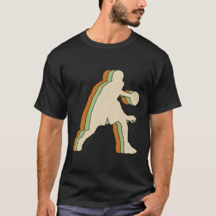 Vintage Basketball Player - Retro Motion Dribble A T-Shirt