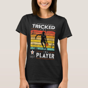 Vintage Basketball Skills Dribbling 1 Player Baske T-Shirt