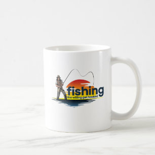 Vintage Bass Fishing Graphic Art [Female] #11 Coffee Mug