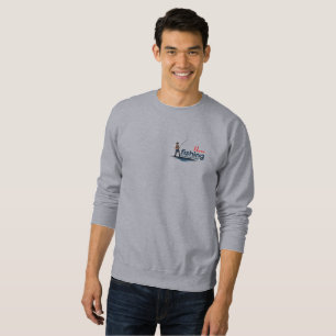Vintage Bass Fishing Graphic Art [Light mode] Sweatshirt