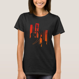 Vintage Bass Guitar Players Music Vintage Guitar T-Shirt