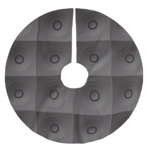 Vintage Bass Speaker: Classic Background Brushed Polyester Tree Skirt