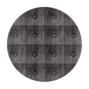 Vintage Bass Speaker: Classic Background Cutting Board