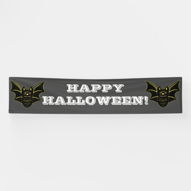 Vintage Bat Banner (Horizontal)