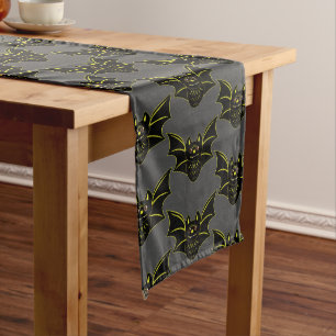 Vintage Bat Long Table Runner