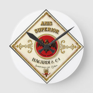 Vintage Bat Wall Clock