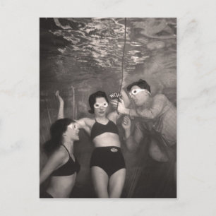 Vintage Bathing Suits Postcard - 1765502-4