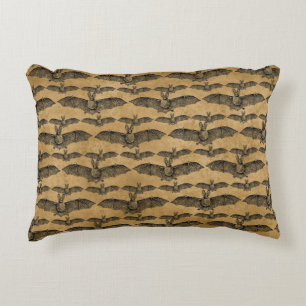 Vintage Bats Decorative Cushion