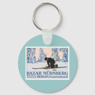 Vintage Bazar Nurnberg Key Ring