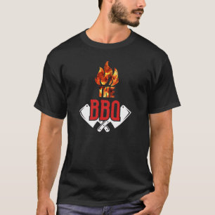 Vintage BBQ Grill Master Backyard T-Shirt