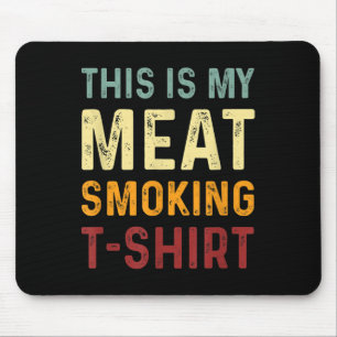 Vintage Bbq Smoker - Funny Barbecue - This Is My M Mouse Pad
