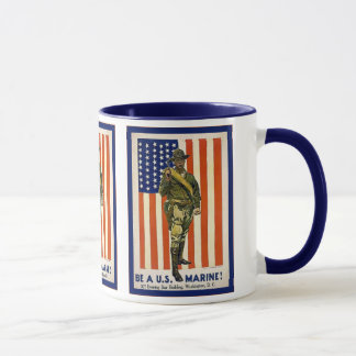 Vintage Be a U.S. Marine! Mug