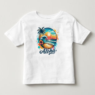 Vintage Beach Aloha Sublimation-94953 Toddler T-Shirt