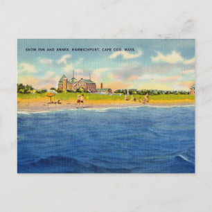 Vintage Beach, Cape Cod, Massachusetts Postcard