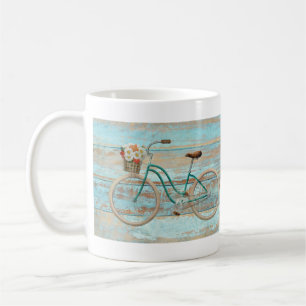 Vintage Beach Cruiser Bicycle Old Bike Coffee Mug