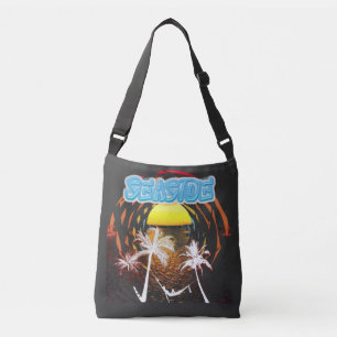 Vintage  Beach House Crossbody Bag