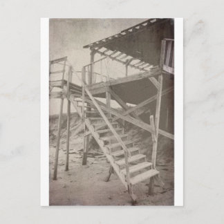 Vintage Beach Postcard