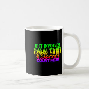 Vintage Beach Soccer 3 T Shirt Coffee Mug