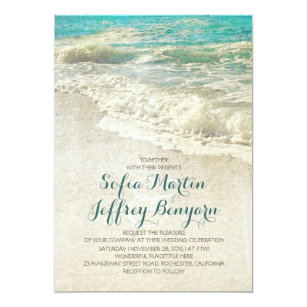 beach wedding invitations zazzle com au