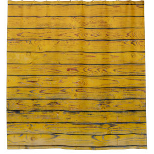 Vintage beach wood background - Old weathered wood Shower Curtain