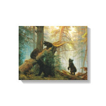 Vintage Bear Cubs by Ivan Shishkin