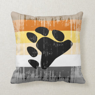 Vintage Bear Pride Cushion