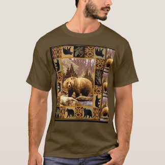 Vintage Beard Bear T-Shirt