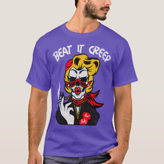 Vintage Beat It Creep 50s 60s Rockabilly T-Shirt