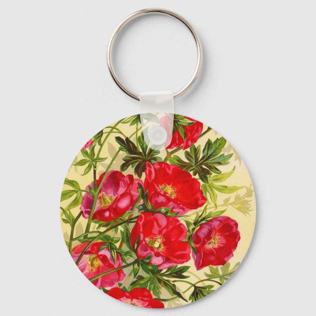 Vintage Beauties Keychain (Front)
