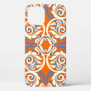 Vintage beautiful background, seamless pattern, lu iPhone 12 case