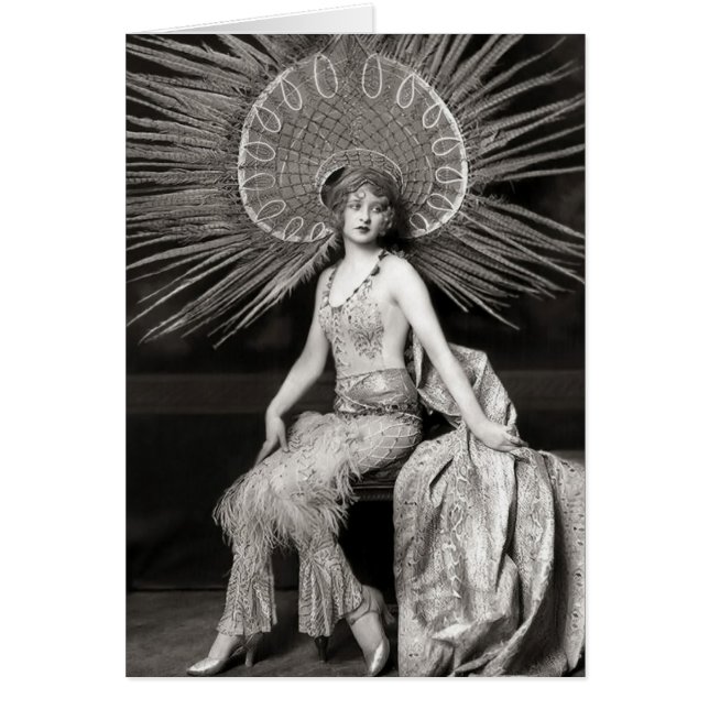 Vintage Beautiful Decorated Dancer (Front)
