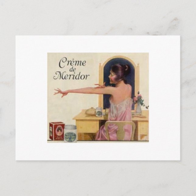 Vintage Beauty Ads Postcards (Front)
