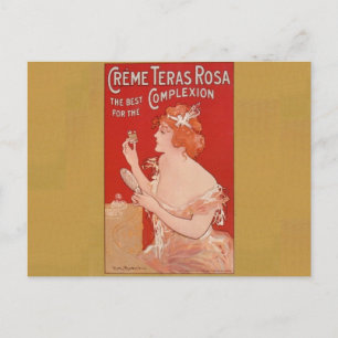 Vintage Beauty Advertisement Postcard