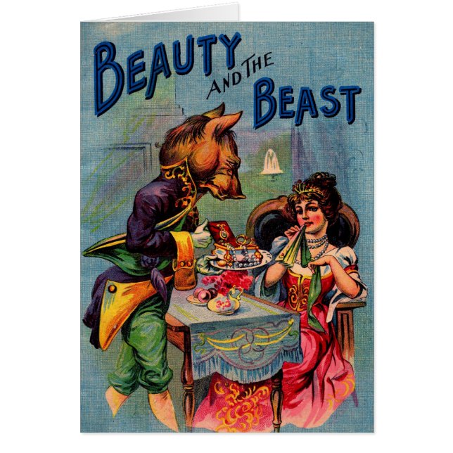Vintage Beauty and the Beast (Front)